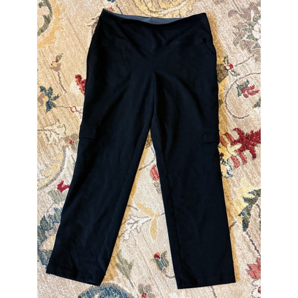 Women with Control By Renne Leggings Womens S Black Pull On Stretch Pants